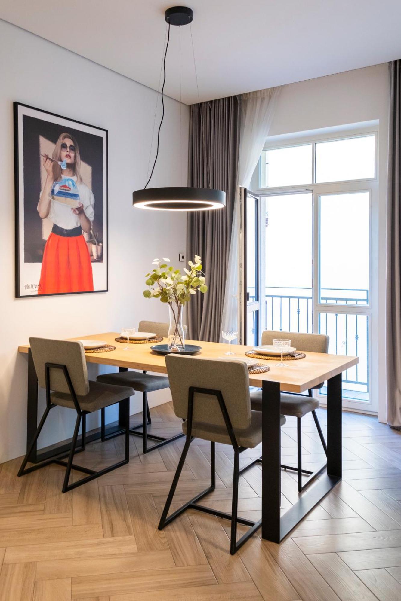 Cohost I Oldtown 60M2 Apt W-Garage Parking, Balcony & Self Check-In VNO Kültér fotó