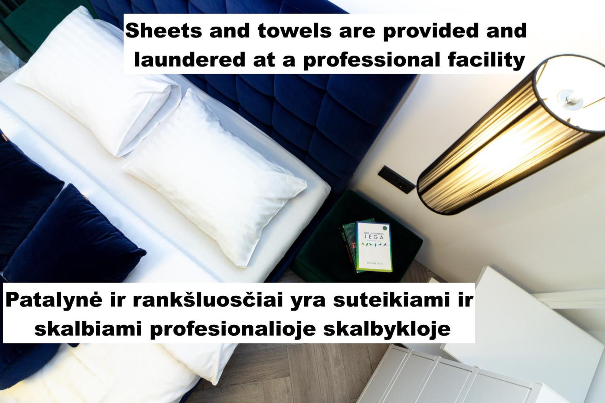 Cohost I Oldtown 60M2 Apt W-Garage Parking, Balcony & Self Check-In VNO Kültér fotó